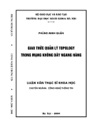 Giao thức quản lý TOPOLOGY trong mạng không dây ngang hàng