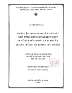 Phân lập định danh và khảo sát khả năng biến dưỡng hợp chất dị vòng chứa nitơ của vi khuẩn quang dưỡng tía không lưu huỳnh