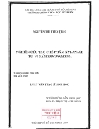 Nghiên cứu tạo chế phẩm xylanase từ vi nấm trichoderma