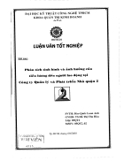 Phân tích tình hình và ảnh hưởng của tiền lương đến người lao động tại công ty quản lý và phát triển nhà Quận 2