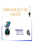 Công nghệ xử lý khí thải ô tô