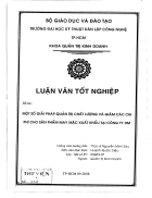 Một số giải pháp quản trị chất lượng và giảm các chi phí cho sản phẩm may mặc xuất nhập khẩu tại công ty DM