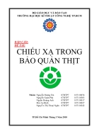 Chieu xa trong bao quan thit