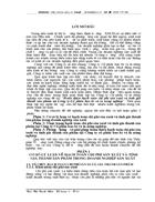 Hoàn thiện hạch toán chi phí sản xuất và tính giá thành sản phẩm tại Công ty Cổ phần bao bì và in nông nghiệp