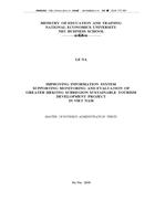 Improving information system supporting monitoring and evaluation of greater mekong subregion sustainable tourism development project in viet nam