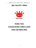 Phân tích chuẩn đoán chiến lược kinh đô miền bắc