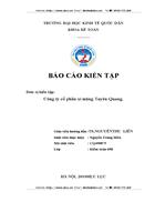 Tổ chức hạch toán kế toán tại Công ty CP xi măng Tuyên Quang