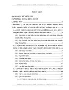 Một số giải pháp thúc đẩy khai thác bảo hiểm hàng hoá xuất nhập khẩu vận chuyển bằng đường biển tại Công ty cổ phần bảo hiểm Petrolimex