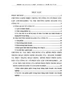 Hệ thống kênh phân phối sản phẩm xăng dầu dầu mỡ nhờn gas và phụ kiện tại Công Ty Cổ Phần Xây Lắp 1 Petrolimex