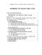 Website về mạng việc làm