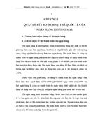 Thực trạng quản lý rủi ro dịch vụ thẻ quốc tế tại Sở Giao dịch ngânhàng NHTMCP Ngoại Thương VietcomBank Việt Nam