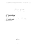 TỔNG QUAN VỀ CƠ QUAN THỰC TẬP VÀ GIỚI THIỆU HỆ THỐNG THÔNG TIN QUẢN LÝ CÔNG VĂN Tại Công ty hệ thông thông tin FPT