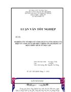 Nghiên cứu về điện tử công suất và ứng dụng của điện tử công suất để điều chỉnh tốc độ động cơ một chiều kích từ độc lập