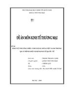 Bảo vệ thương hiệu cho hàng hóa việt nam trong quá trình hội nhập kinh tế quốc tế