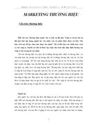 Marketing thương hiệu