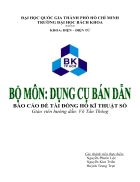 Đồng hồ kĩ thuật số bộ môn dụng cụ bán dẫn