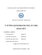 Ýtưởng kinh doanh nhà ăn cho sinh viên