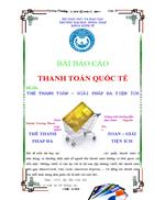 Thanh toán quốc tế Thẻ thanh toán Giải pháp đa tiện ích