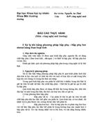 Xử lý khí bằng phương pháp hấp phụ Hấp phụ hơi etenol bằng than hoạt tính