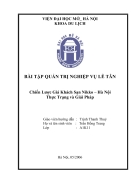 Chiến lược giá khách sạn Nikko