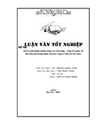 Một số giải pháp nhằm nâng cao chất lượng công tác quản trị tiêu thụ hàng hóa tại Công ty Điện tử Sao Mai