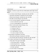 Hoạt động gia công hàng may mặc xuất khẩu của công ty cổ phần May 10 Thực trạng và giải pháp hoàn thiện