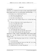 Giải pháp nâng cao chất lượng thẩm định trong hoạt động cho vay tại chi nhánh Ngân hàng Ngoại thương Thành Công