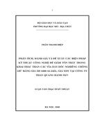 Phân tích đánh giá và đề xuất các biện pháp kỹ thuật công nghệ để giảm tổn thất trong khai thác than các vỉa dày dốc nghiêng chống giữ bằng giá zh 16