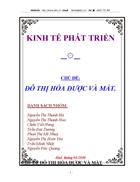 Đô thị hóa được và mất