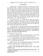 Hoạt động thẩm định tài chính dự án đầu tư tại NHNo PTNT Láng Hạ Thực trạng và giải pháp hoàn thiện