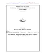 Ýnghĩa lịch sử và tác động của cách mạng tháng 10 nga năm 1917 đến phong trào giải phóng dân tộc trên toàn thế giới