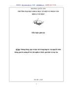 Những đóng góp và hạn chế trongsáng tác của nguyễn tuân thông qua ba mảng đề tài chủ nghĩa xê dịch quá khứ và trụy lạc