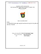 Sự chuyển thể từ truyện ngắn sang kịch bản Điện ảnh trong một số tác phẩm của nhà văn Võ Thị Hảo