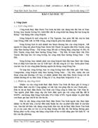 BÁO CÁO ĐẦU TƯ Công trình thuỷ điện Buôn Tua Srah