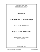 Về nhóm con của nhóm so 3