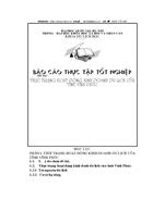 Thực trạng hoạt động kinh doanh du lịch của tỉnh vĩnh phúc