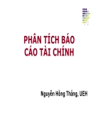 Phân tích báo cáo tài chính