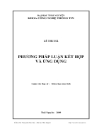 Phương pháp luận kết hợp và ứng dụng