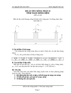 Đồ án nền móng phần 2 tính toán móng mềm