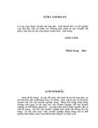 Nâng cao hiệu quả kinh doanh của công ty TNHH Thái Dương