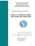 Đánh giá sản xuất sạch hơn công ty cp thực phẩm việt nam Vifon