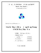 Các kỹ thuật hiện đại ứng dụng trong Công nghệ chế biến thịt cá thủy hải sản