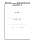 Điều khiển công suất trong hệ thống cdma