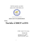 Tìm hiểu về DHCP và DNS