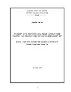 Nghiên cứu một số giải pháp công nghệ thông tin trong việc sử dụng tiền điện tử