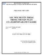 Sắc màu huyền thoại trong truyện ngắn của rabindnarath tagore