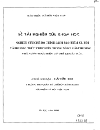 Nghiên cứu chế độ chính sách bảo hiểm xã hội và phương thức thực hiện trong nông lâm trường nhà nước thực hiện cơ chế khoán đất