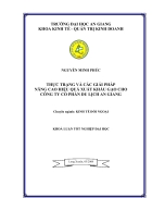 Thực trạng và các giải pháp nâng cao hiệu quả xuất khẩu gạo