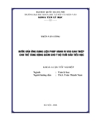 Bước đầu ứng dụng liệu pháp hành vi vào can thiệp cho trẻ tăng động giảm chú ý độ tuổi đầu tiểu học