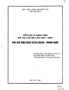 Khu vực mậu dịch tự do ASEAN Trung Quốc